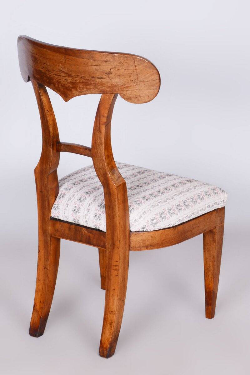 Biedermeier Chair in Beech, Spruce and Walnut, Vienna, Austria, 1820s