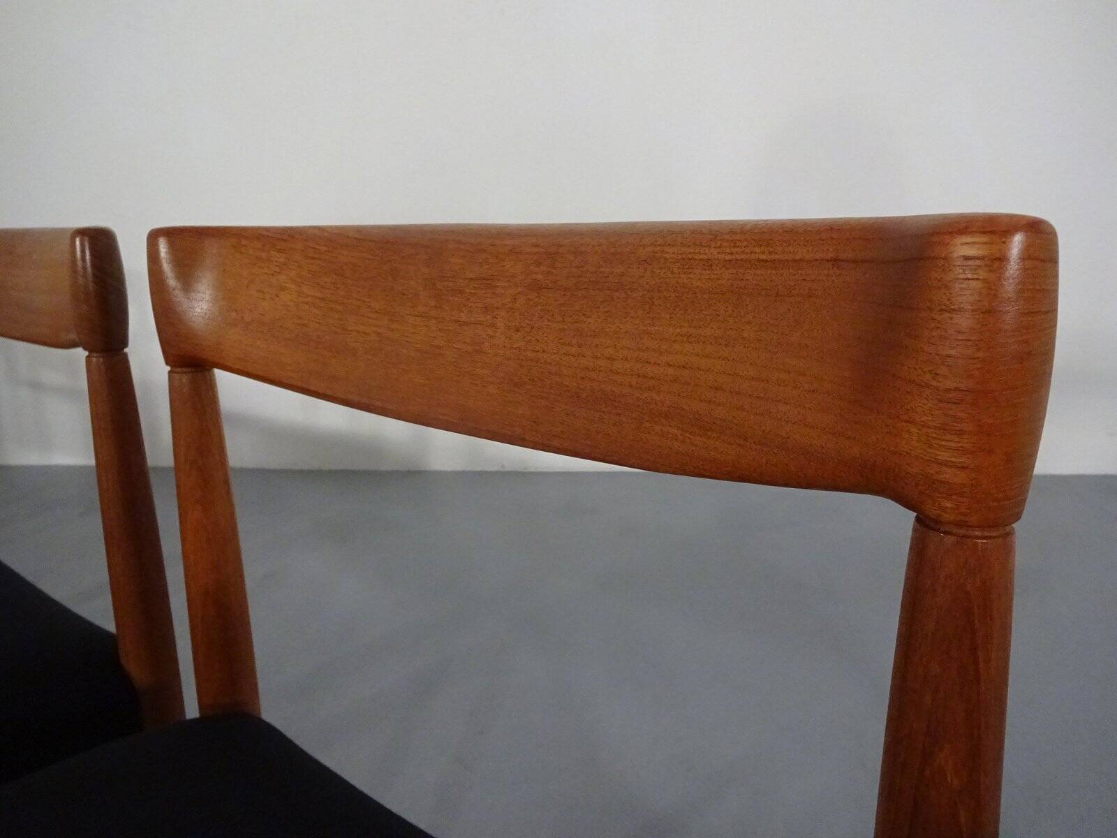 Danish Teak Dining Chairs by H. W. Klein for Bramin, 1960s, Set of 6