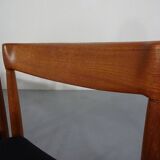 Danish Teak Dining Chairs by H. W. Klein for Bramin, 1960s, Set of 6