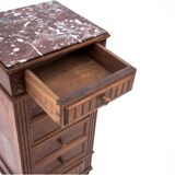 Chest of drawers with a stone top, France, 1900s