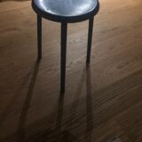 Wooden seated stool