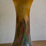 Pink and orange Murano vase