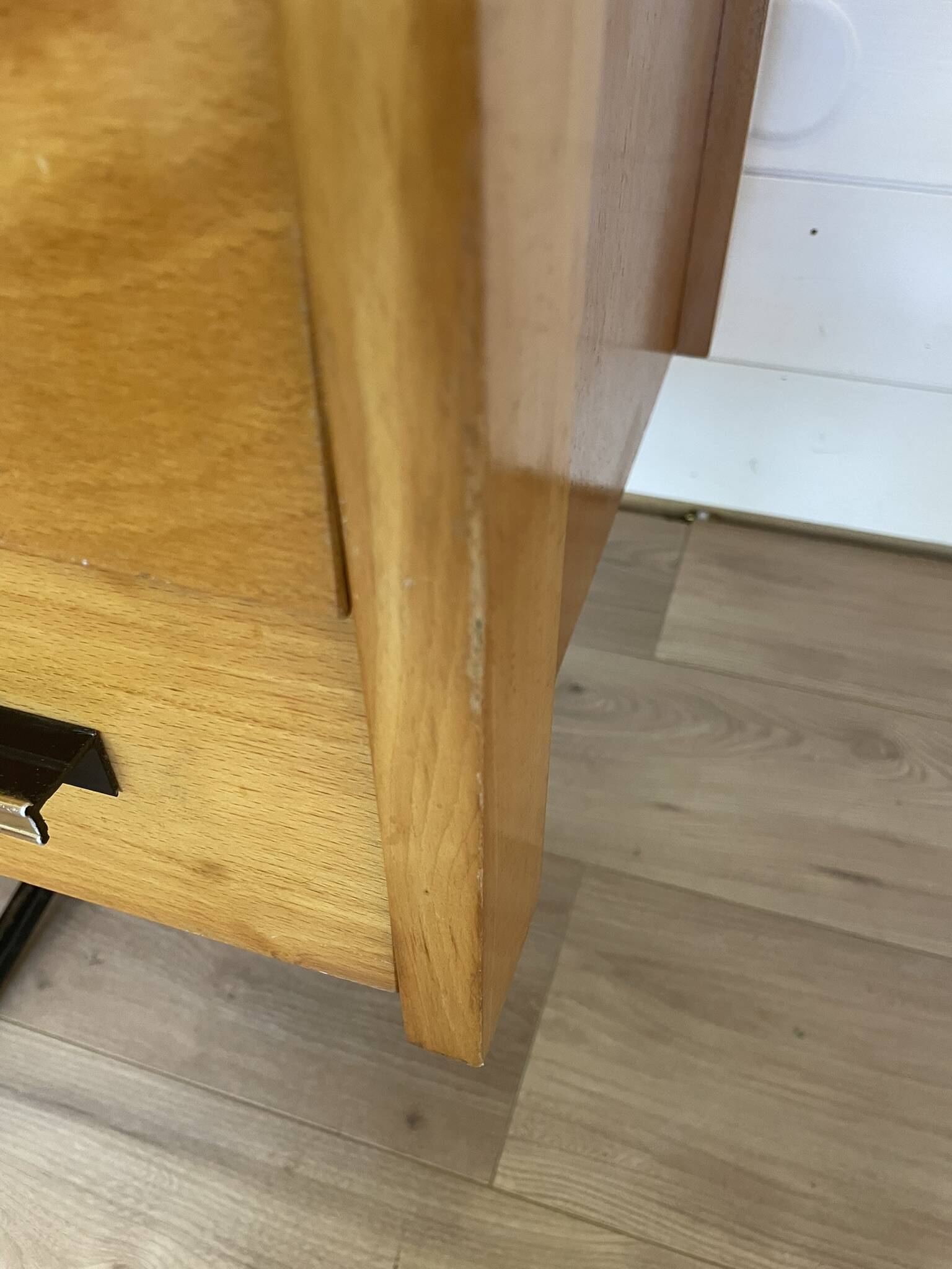 Compact Vintage Desk 50s/60s – Reconstruction & Industrial Style