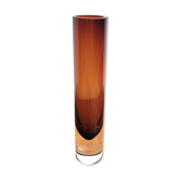 70s style bronze soliflore vase