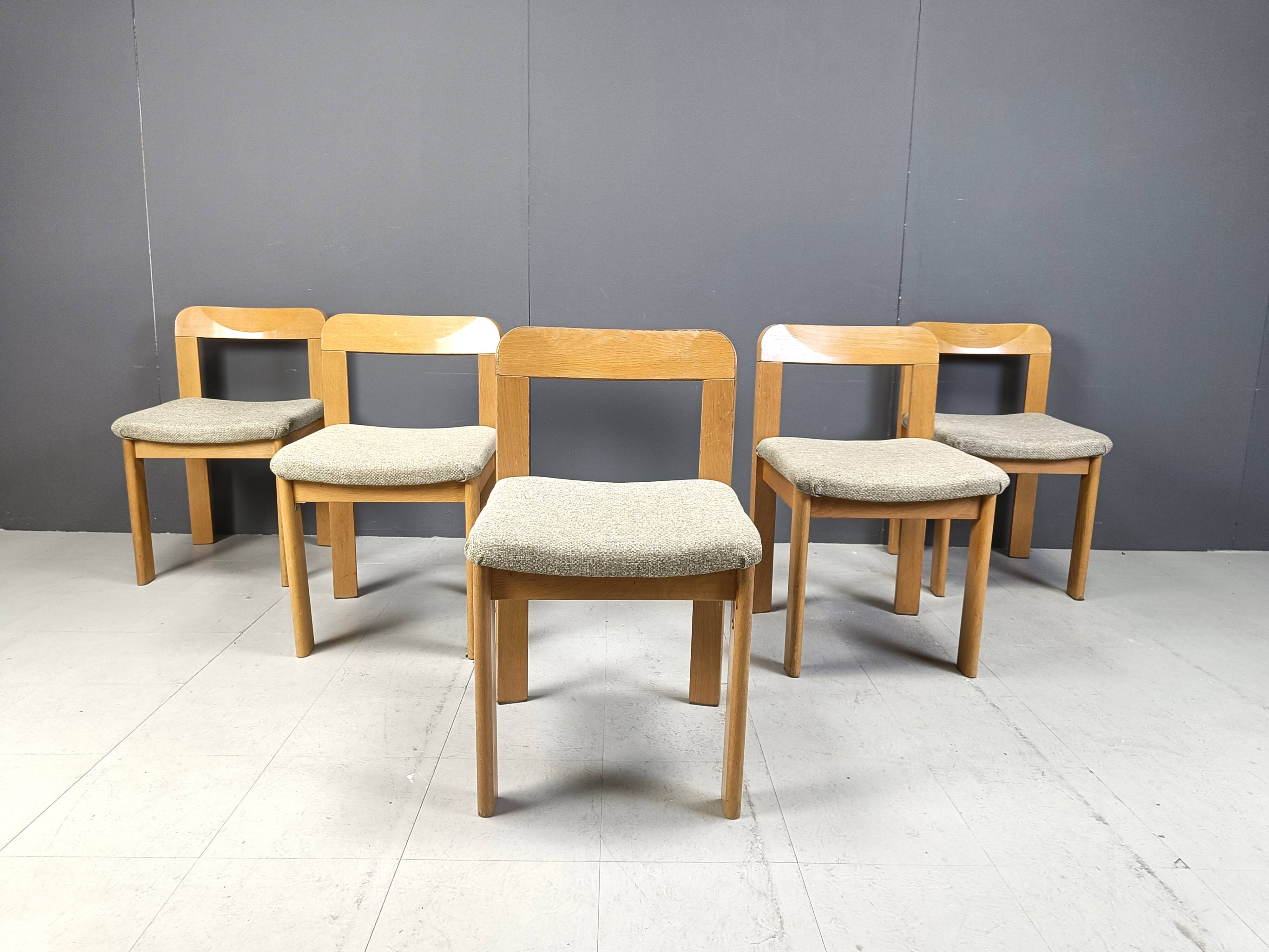 Brutlaist dining chairs, 1970s