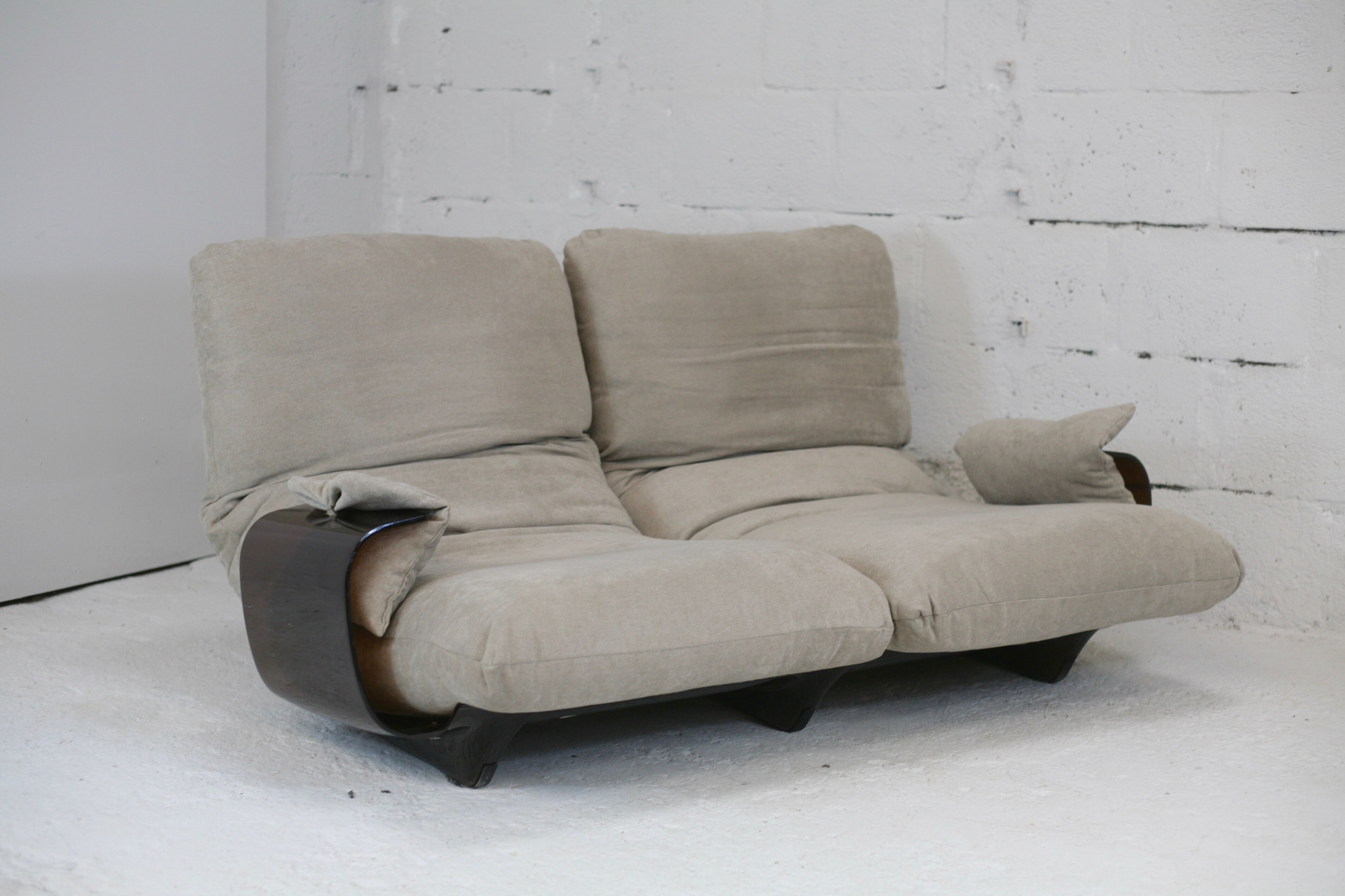 Model Marsala 2-seater sofa by Michel Ducaroy, Roset edition, France, circa 1970