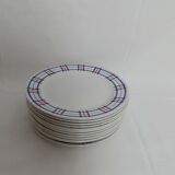 Dessert plates Sarreguemines Poitou set of 6