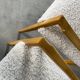 Benches Attributed to Guglielmo Ulrich, Blonde Maple & Bouclé, Italy 1940s