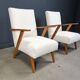 Pair of mid century dutch armchairs, 1960s