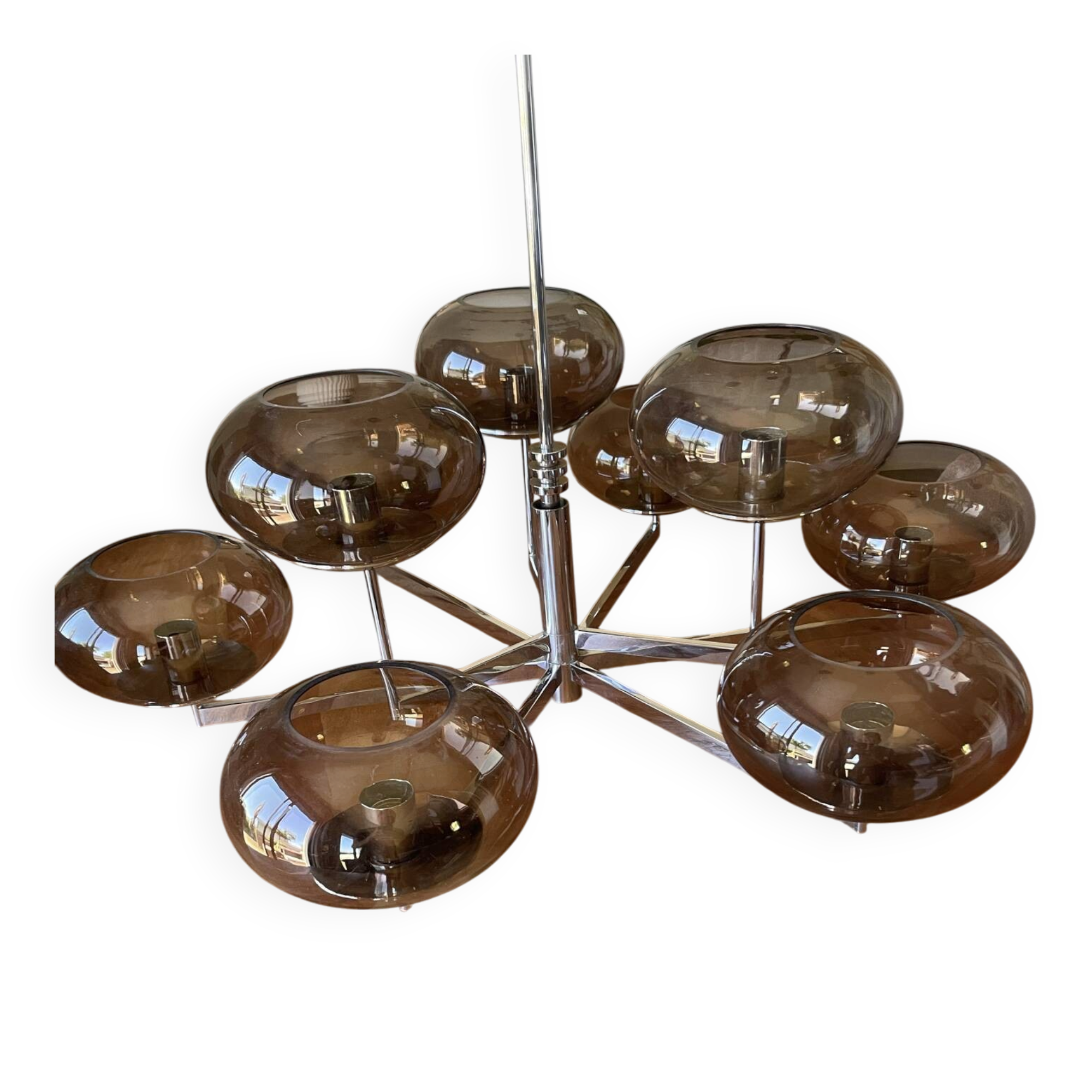 Chandelier Gaetano Sciolari 9 globes