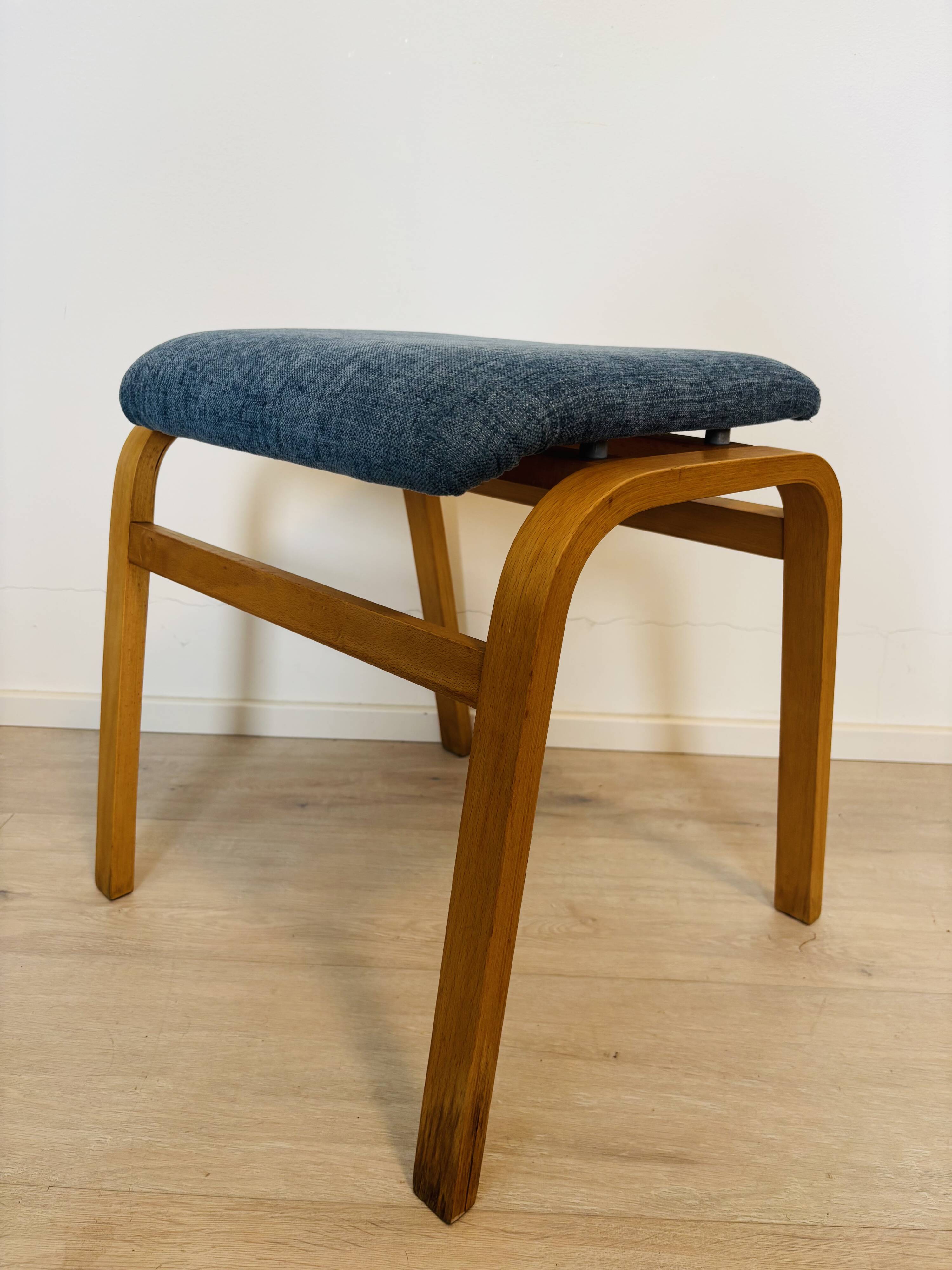 Mid-Century Ottoman by Ludvik Volak for Ton, Czechoslovakia 1970’s