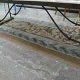 Ceramic coffee table with fish patterns