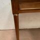 Flat desk louis XVI style Green leather top XX century