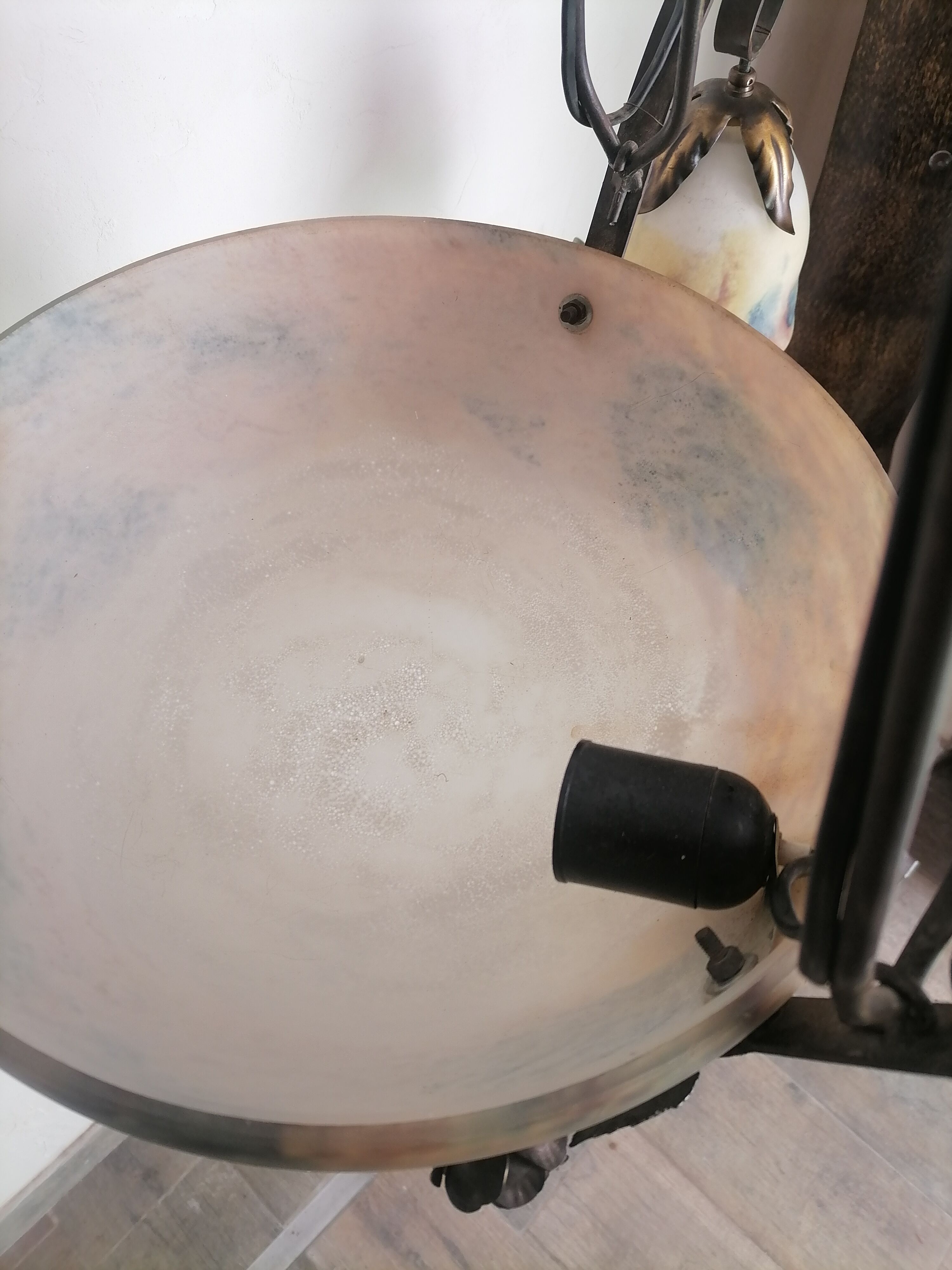 Chandelier, art deco