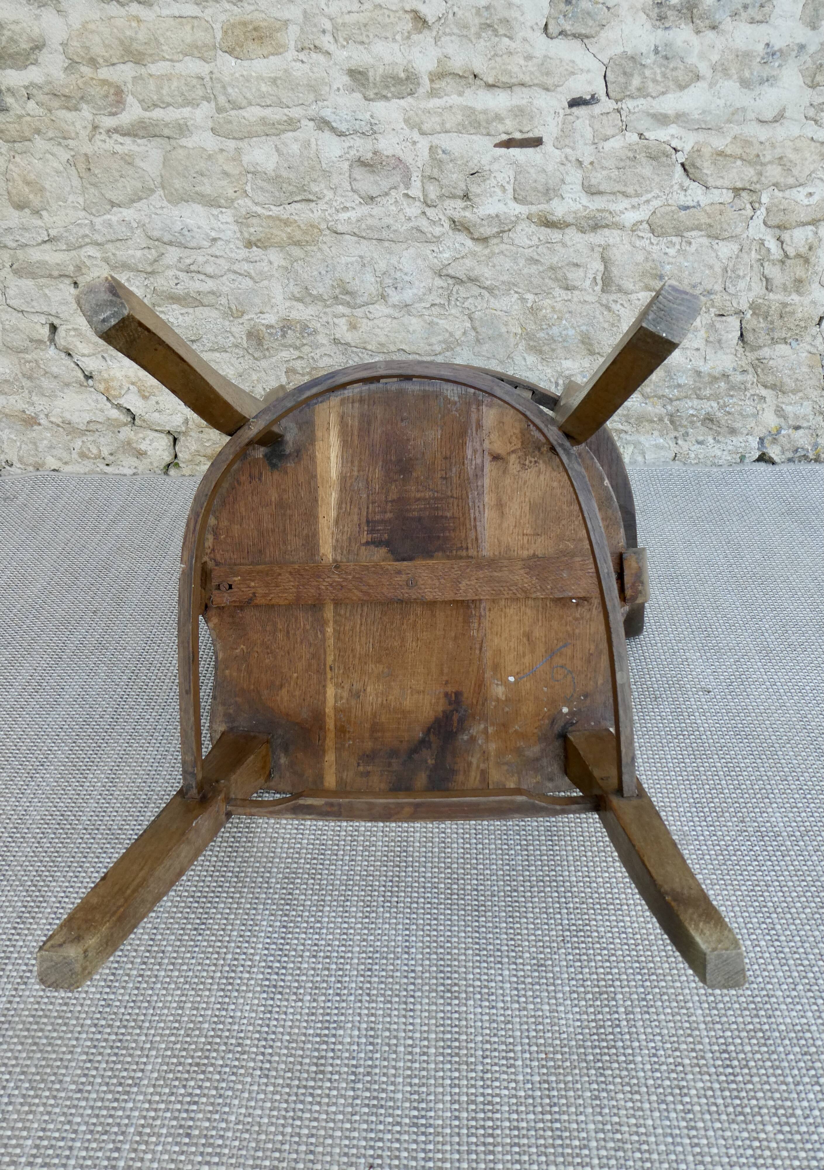 American Oak Office Chair