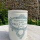 Pot à confiture en gres blanc Félix Potin