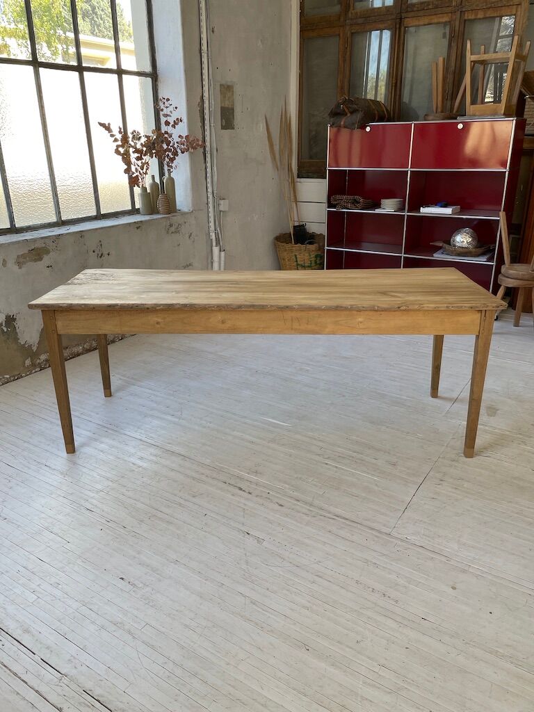 Oak and pine farm table 2m