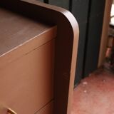 Commode vintage pieds compas