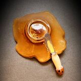 Vallauris vintage butter dish