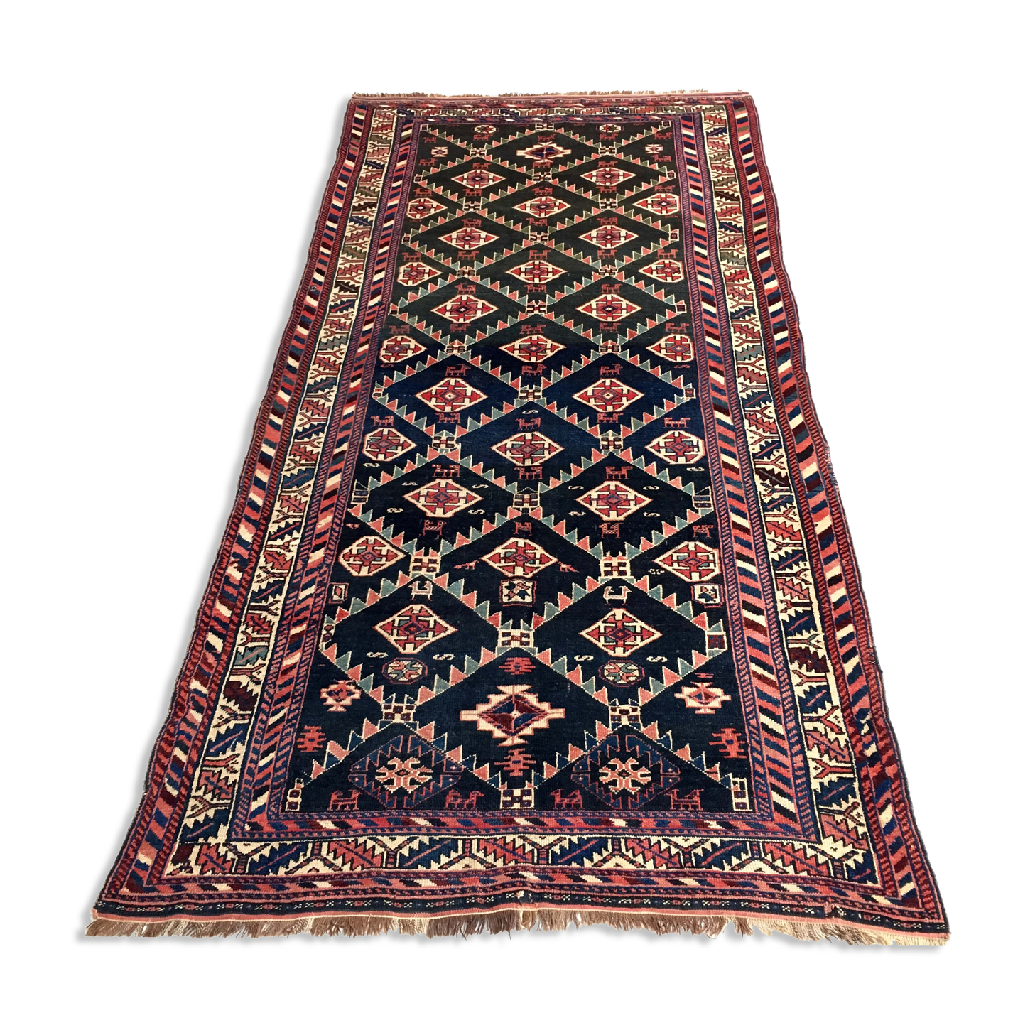 East Kurdish former Akstafa mat 300 x 150 cm around 1930