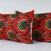 Set of 2 vintage Turkish cushion covers 41x56 cm