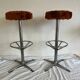 70s Faux Fur Stool