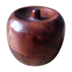 Apple box in thuya magnifying glass
