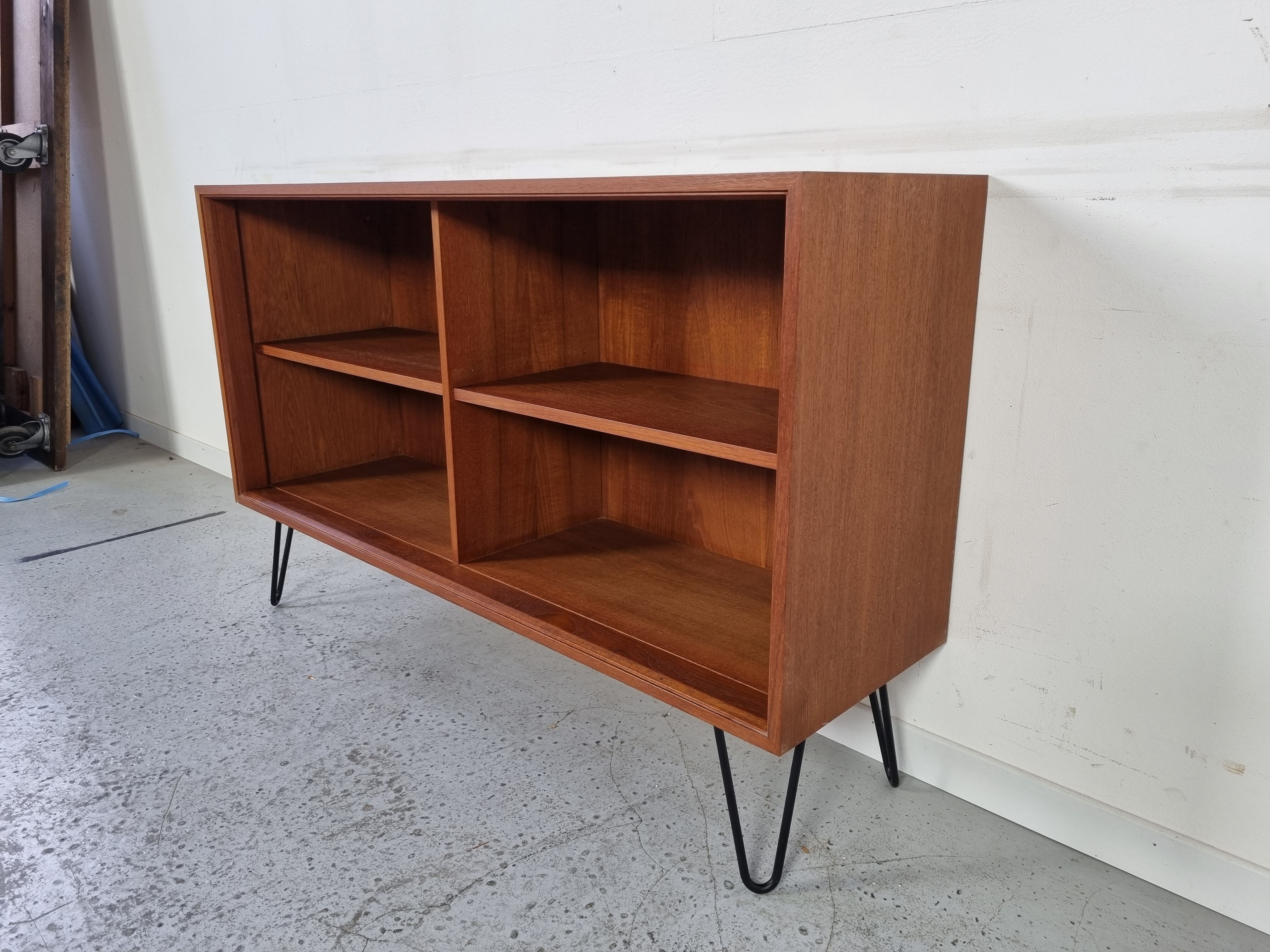 Scandinavian teak row WK, 60s