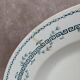 Lot de 4 assiettes creuses anciennes Gien – Terre de Fer modèle Austerlitz