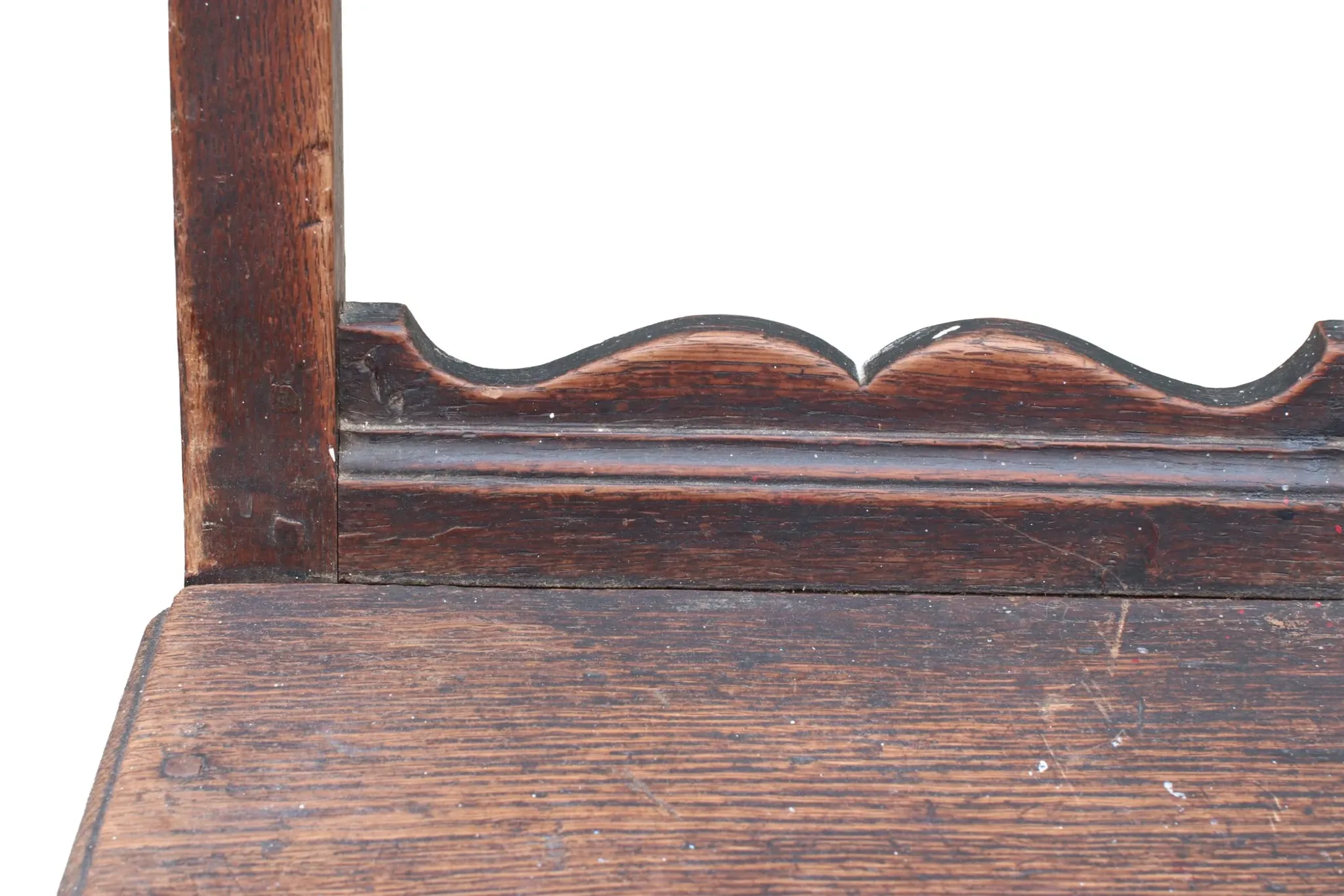 French provincial oak chair, Lorraine – late 17th/early 18th c. (no. 2)