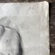 Workshop study on fine watermarked paper, late 19th century, Montparnasse in Paris.
