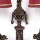 Louis XVI Style Bronze Sconces, Set of 2