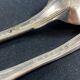Cutlery fork large spoon fillet Louis XV silver rooster hallmarks 1798-1809