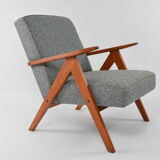 Armchair kompas blue gray mottled