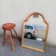 Miroir néoclassique doré vintage 53x80cm