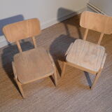 Set of two chairs for children