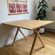Table style japandi oak natural