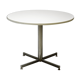 Round table dining room of the 60s/70s vintage design