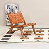 Handmade pure wool rug, size 150 x 250 cm.