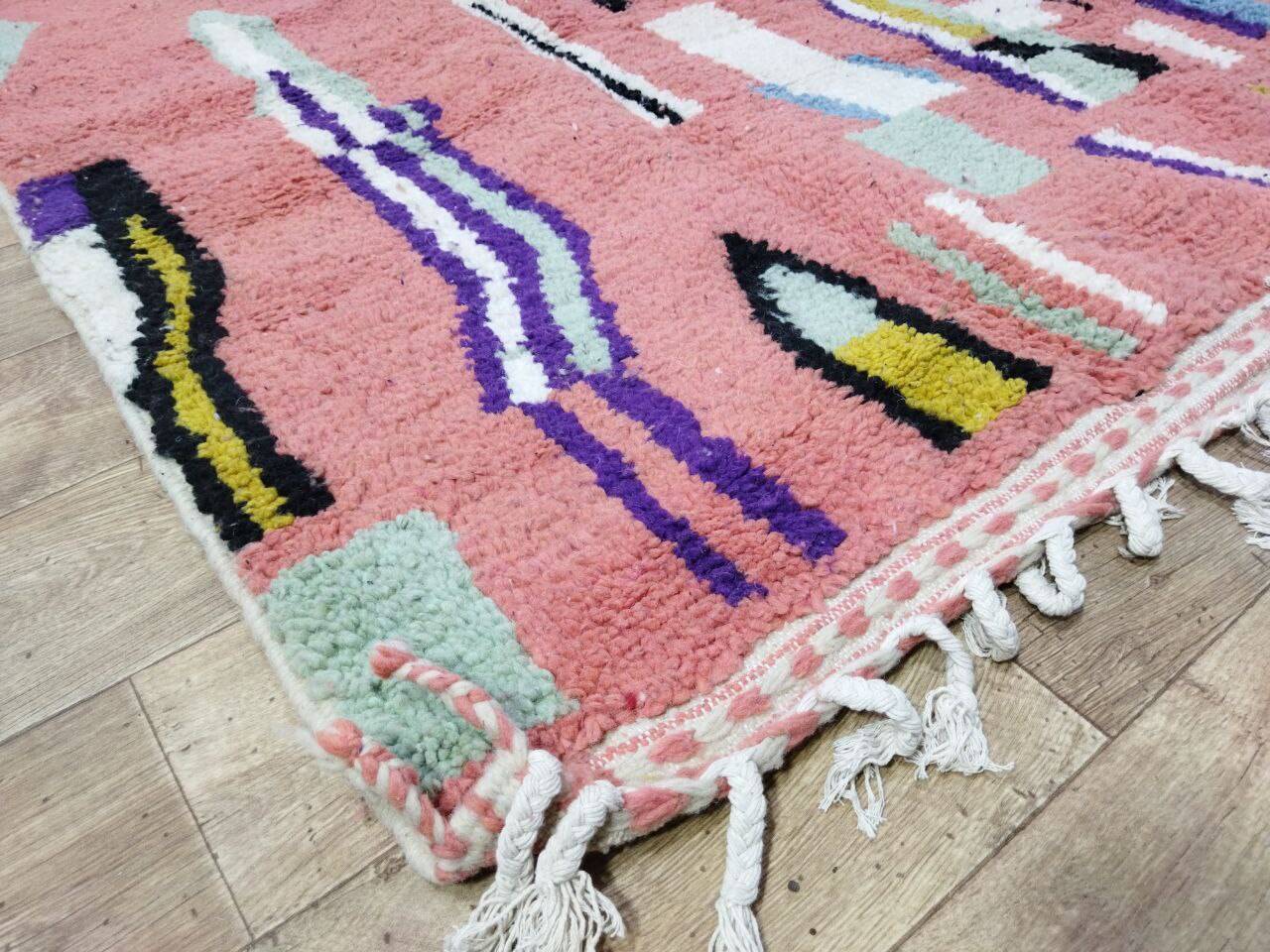Handmade Moroccan Berber rug 290 X 237 CM