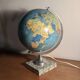 Vintage Taride 1960s marble & glass globe
