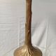 Gold metal and mother-of-pearl lamp from the 70s