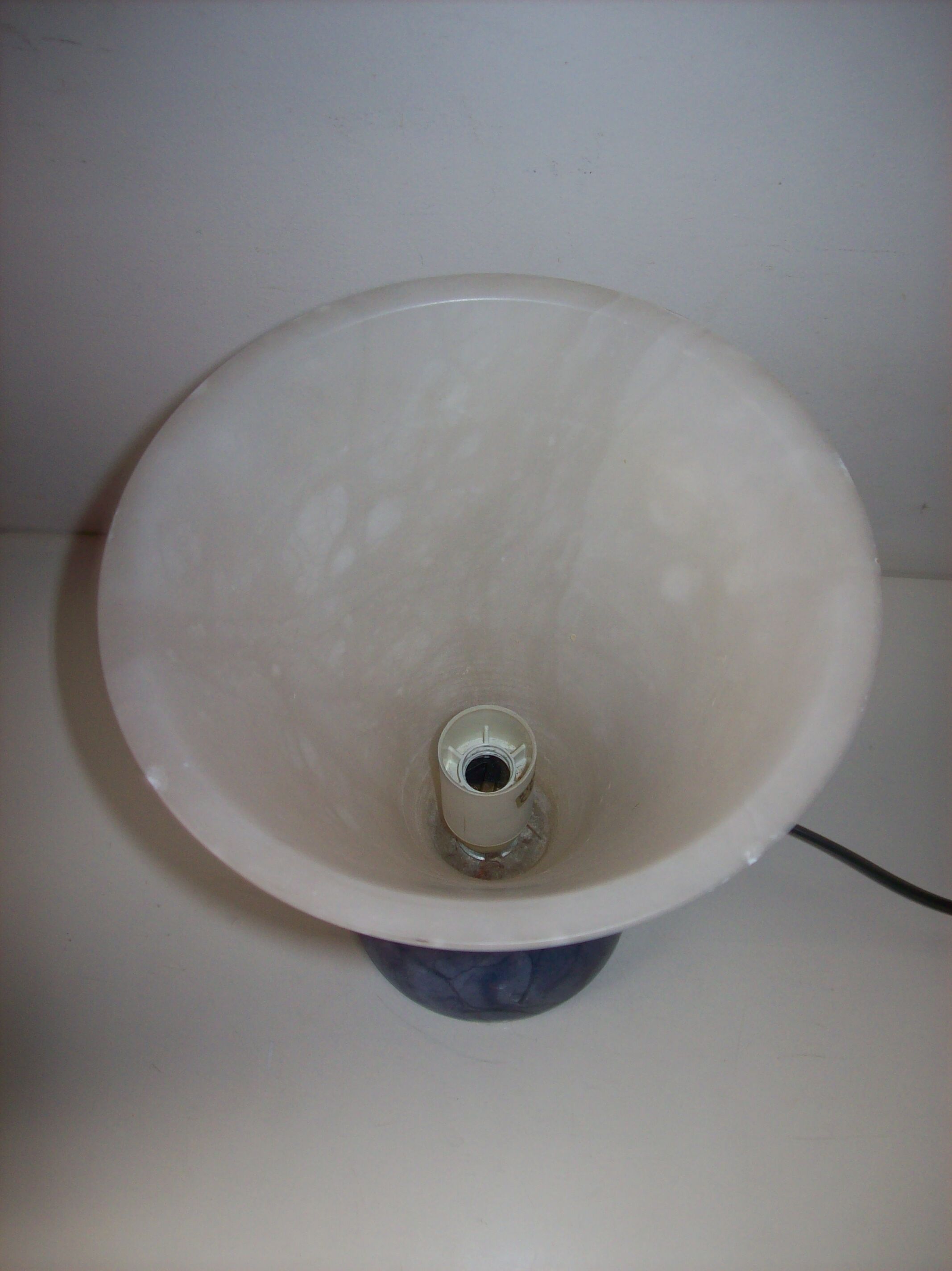 Vintage alabaster lamp