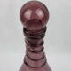 Carafe violine verrerie de Biot 1960