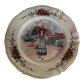 Collection plate Sarreguemines