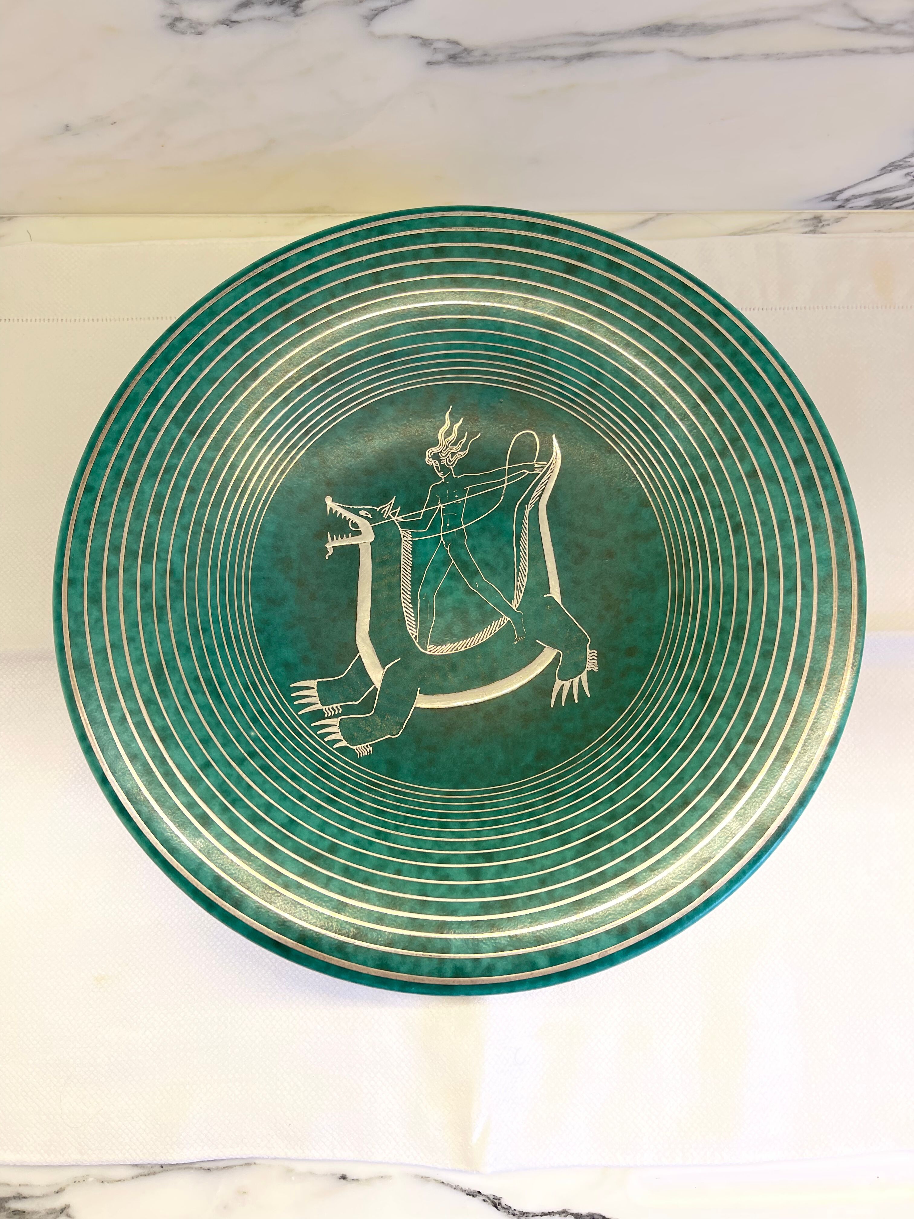 Gustavsberg Argenta Wilhelm Kage dish