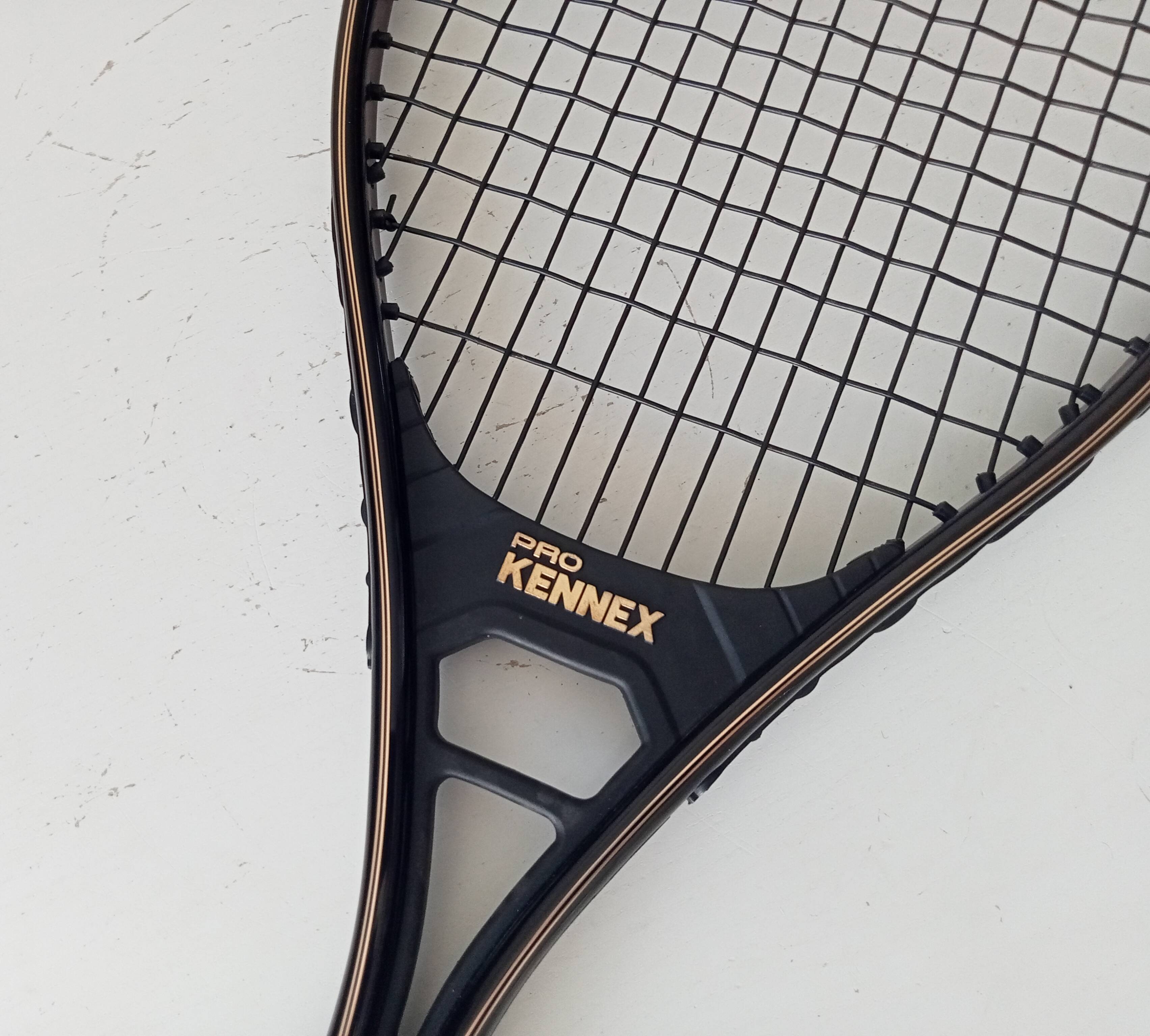 Vintage tennis racket Kennex Power Dominator from the 1980s.
