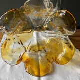 Vintage glass pendant light