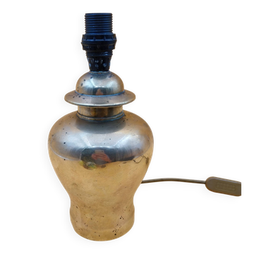 Pied de lampe en laiton