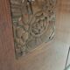 Art Deco buffet by Saddier & Fils in solid rosewood and veneer.